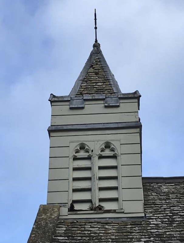 the turret in need of repair