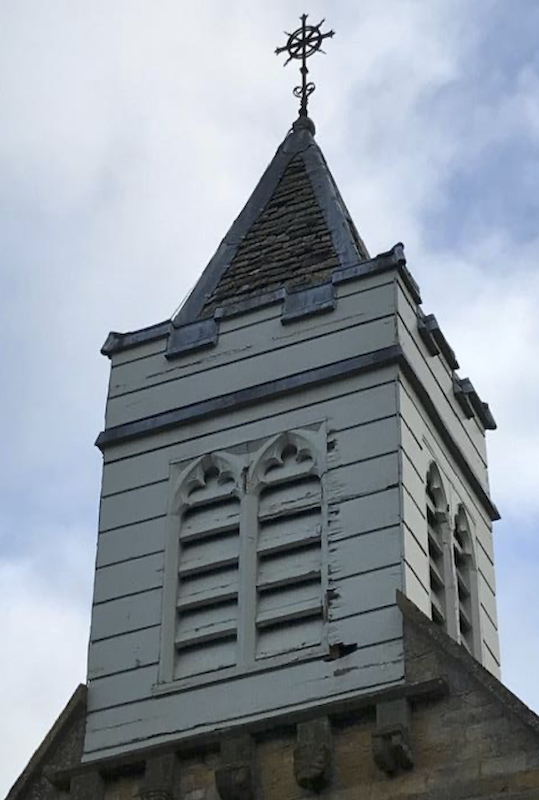 the turret in need of repair